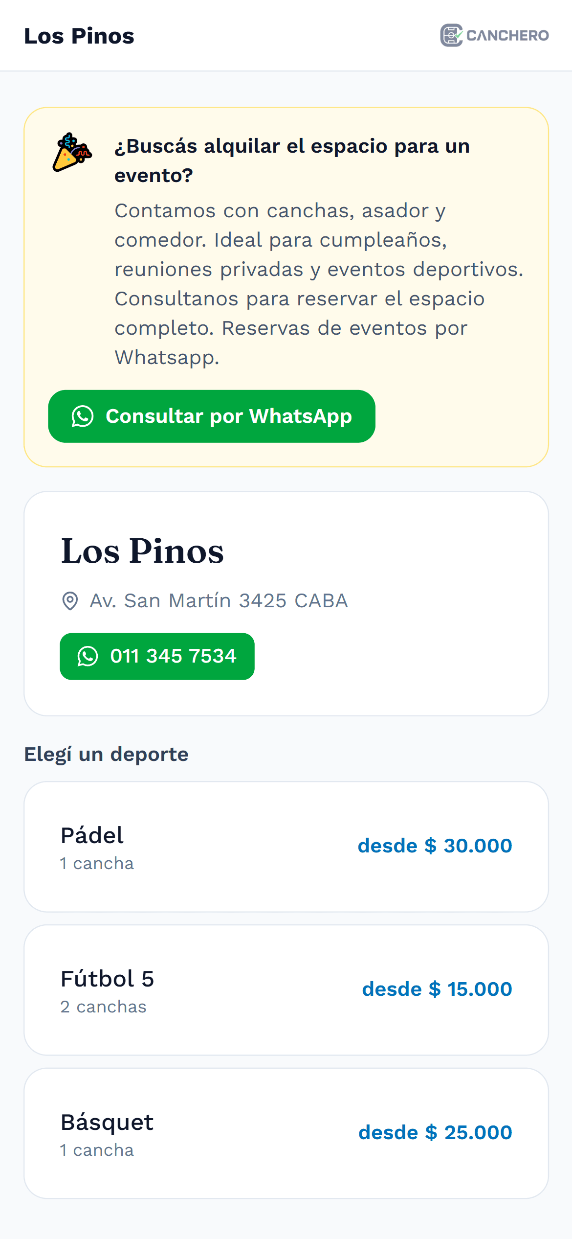 Tu jugador entra a tu link